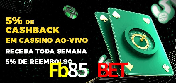 Promoções do cassino ao Vivo Fb85 Bet